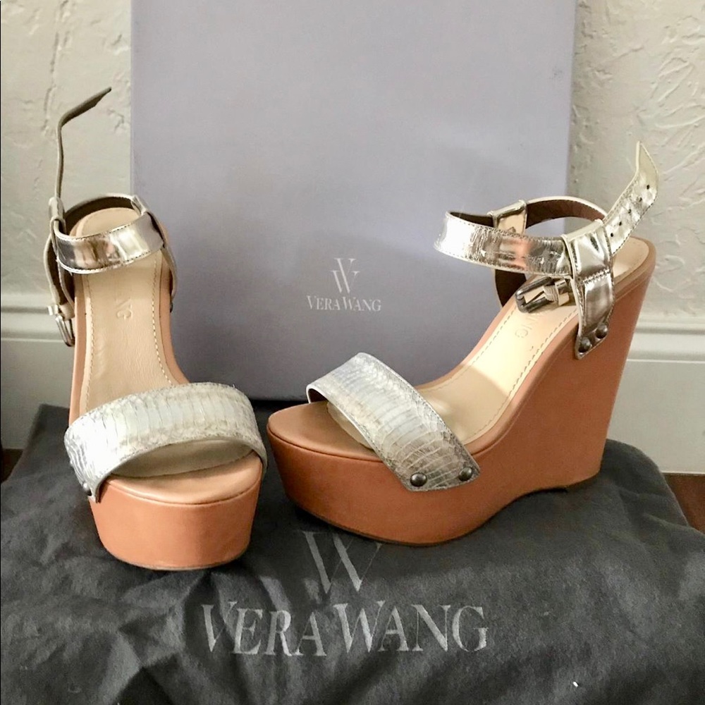 Beautiful lady shoes. Vera Wang